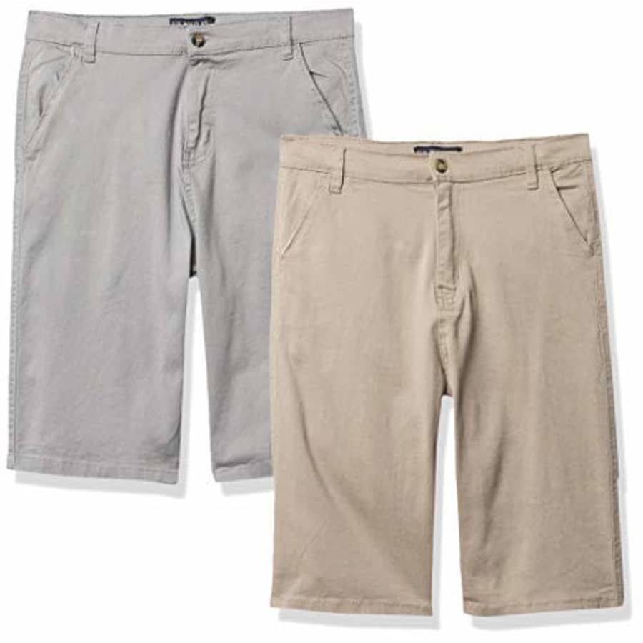 U.S. Polo Assn. Boys' Casual Shorts, Light Khaki, 16 for $27