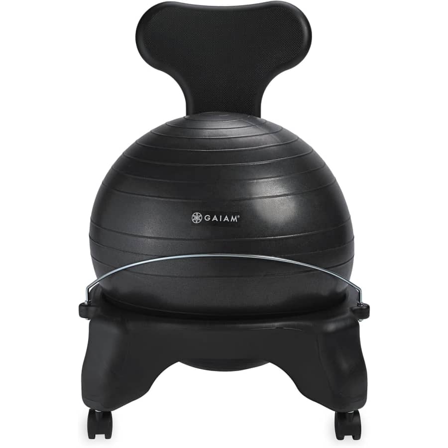Gaiam Classic Balance Ball Chair for $29