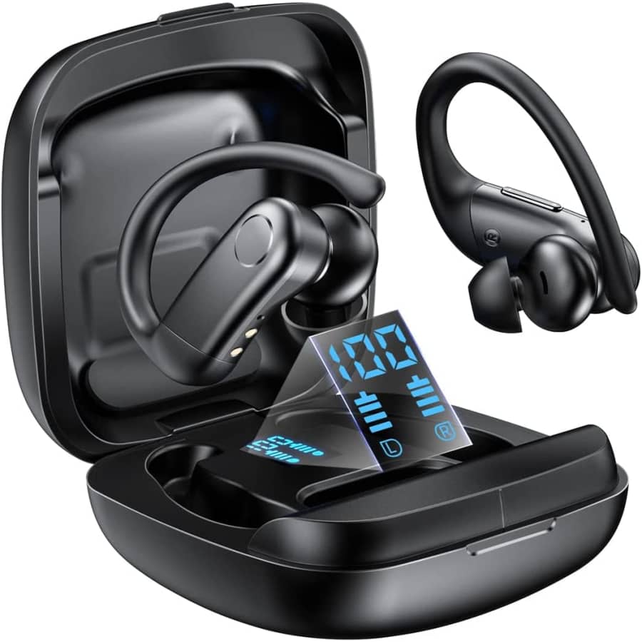 Qodisa Wireless Sport Earbuds for $20