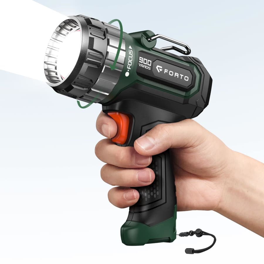 Forto Compact Rechargeable Spotlight for $32 w/ Prime