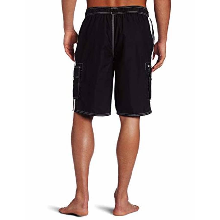 Kanu Surf Men's Barracuda Swim Trunks (Regular & Extended Sizes), Black, 2X for $14 Kanu Surf Men's Barracuda Swim Trunks (Regular & Extended Sizes), Black, 2X for $14