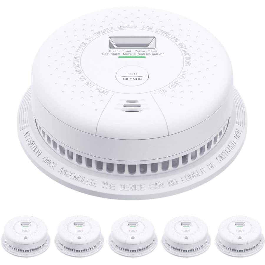 X-Sense LED Smoke Alarm 6-Pack for $90 w/ Prime