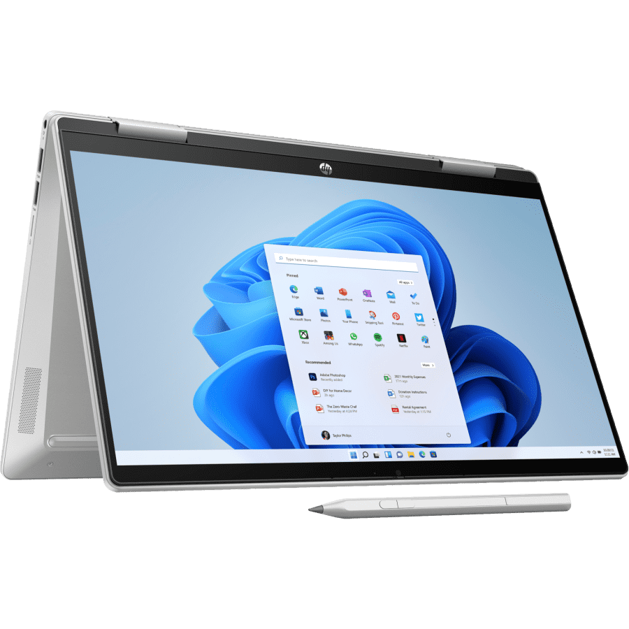HP Pavilion x360 12th-Gen. i5 14" Touch 2-in-1 Laptop w/ MPP2.0 Tilt Pen: 256GB for $570 or 512GB for $589