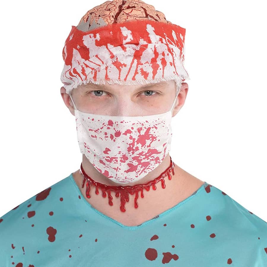 Polyester Bloody Mask for $4 Polyester Bloody Mask for $4