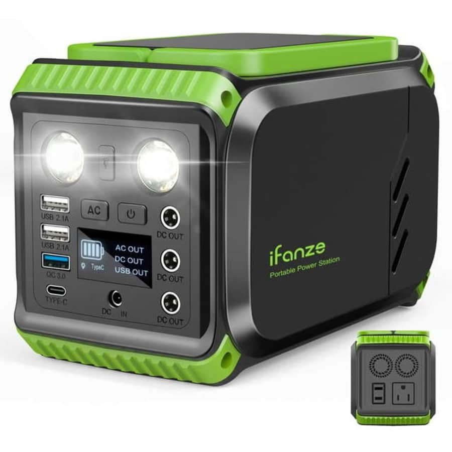 iFanze 200W Portable Power Station for $84 iFanze 200W Portable Power Station for $84