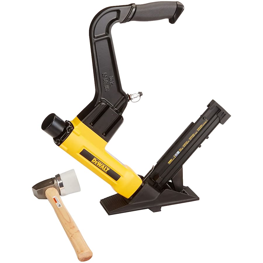 DeWalt 2-in-1 Pneumatic Flooring Stapler for $169 DeWalt 2-in-1 Pneumatic Flooring Stapler for $169