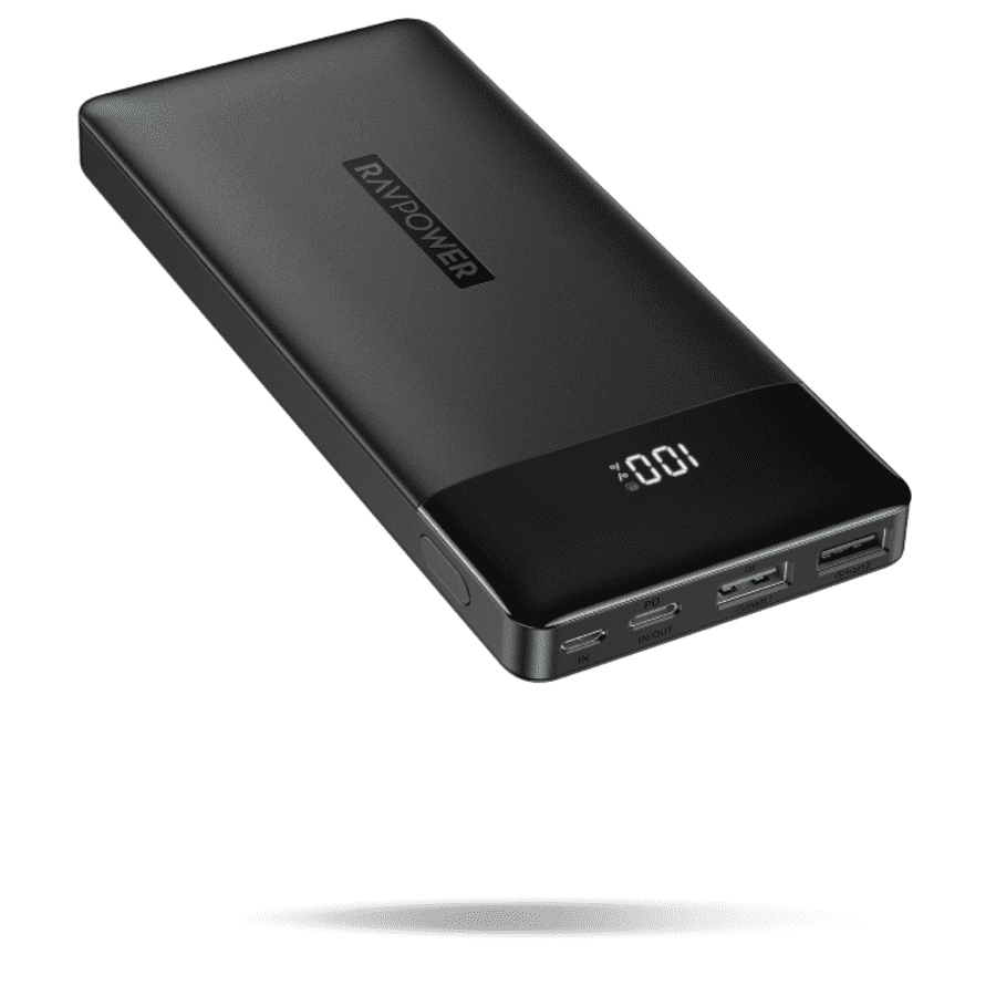 RAVPower 15,000mAh Portable Power Bank for $17 RAVPower 15,000mAh Portable Power Bank for $17