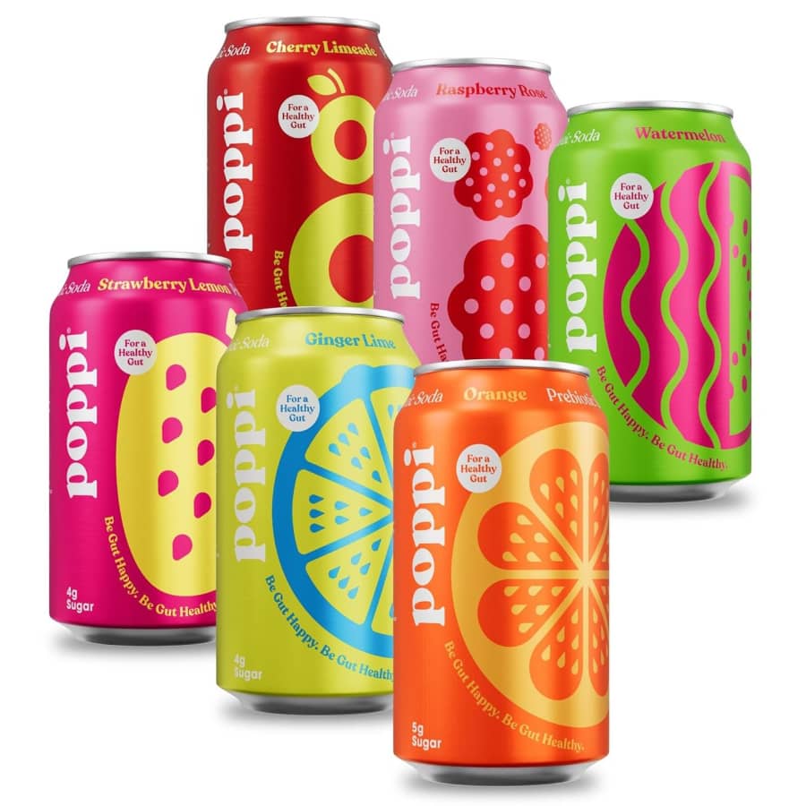 Poppi Sparkling Prebiotic Sodas at Amazon: 30% off Poppi Sparkling Prebiotic Sodas at Amazon: 30% off