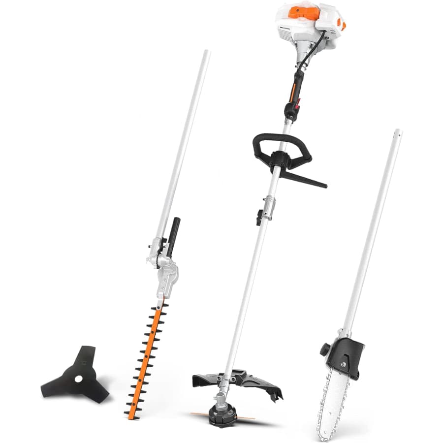 Sunseeker 26cc Gas String Trimmer with Attachments for $189