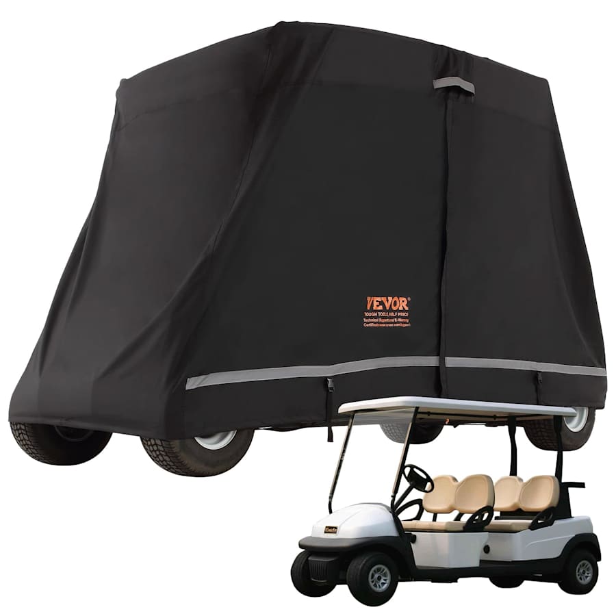 Vevor 4 Passenger Golf Cart Cover for $9 Vevor 4 Passenger Golf Cart Cover for $9