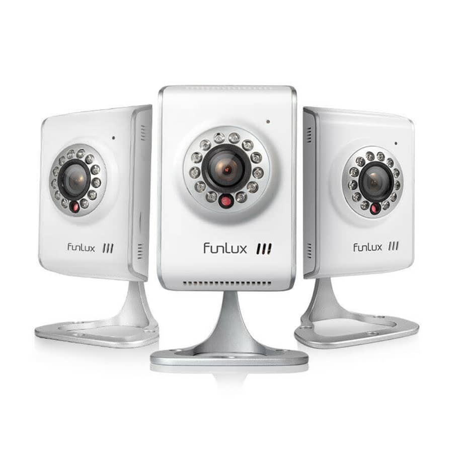 Funlux 720p Indoor Wireless IP Camera 3-Pack for $50