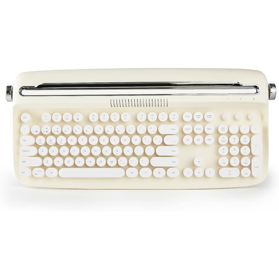 B503 Wireless Retro Typewriter Keyboard for $43