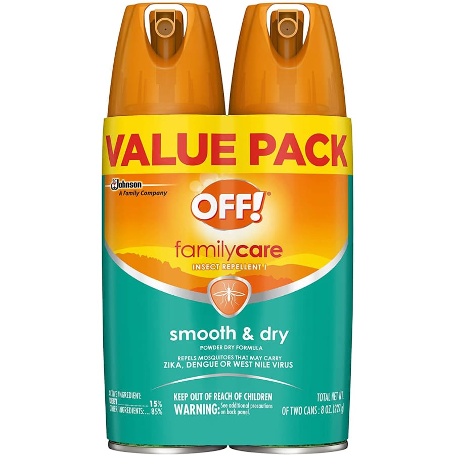 OFF! 4-oz. Family Care Insect & Mosquito Repellent 2-Pack for $19