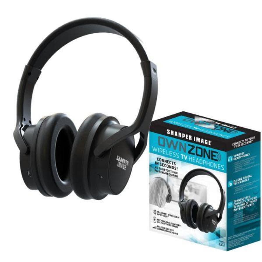 Sharper Image Own Zone Wireless TV Headphones for $30 Sharper Image Own Zone Wireless TV Headphones for $30