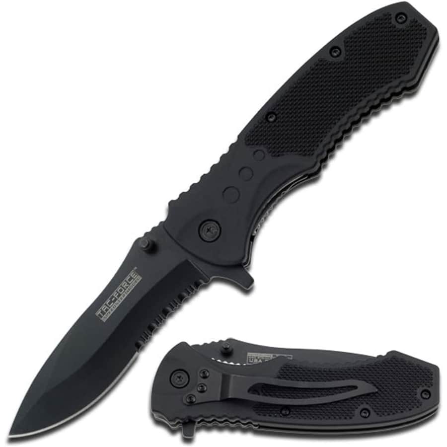 Tac Force TF-800 Series Spring Assist Folding Knife for $8