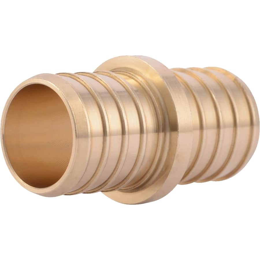 SharkBite 1" Crimp Coupling Brass Plumbing Fitting for $3 SharkBite 1" Crimp Coupling Brass Plumbing Fitting for $3