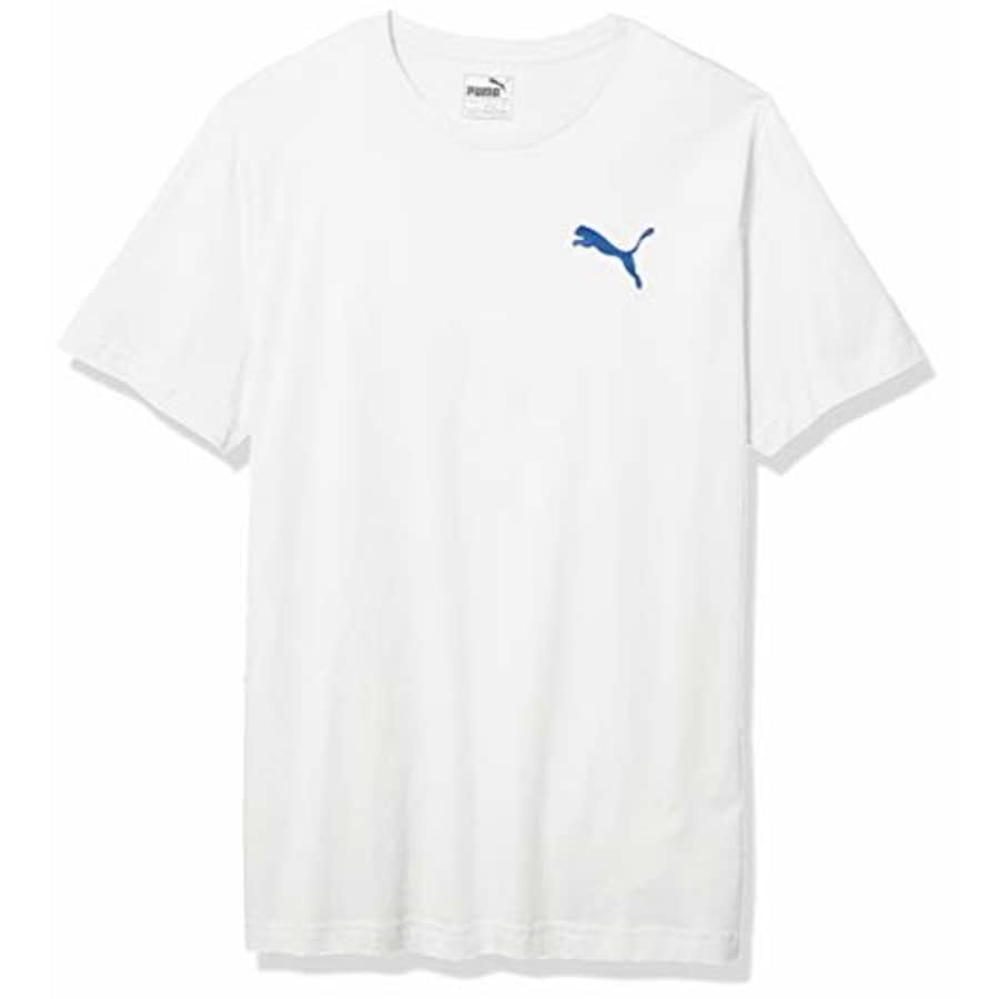 PUMA Men's T-Shirt, White, S for $9