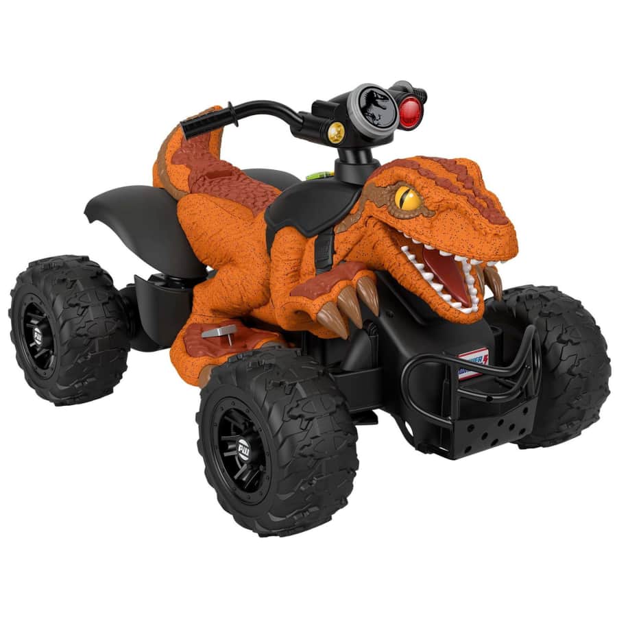 Power Wheels Jurassic World Dino Racer for $299