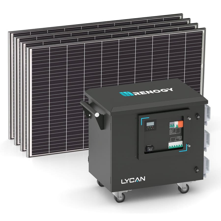 Renogy Lycan 5000 4,800Wh Power Station w/ 4 Solar Panels for $4,500 Renogy Lycan 5000 4,800Wh Power Station w/ 4 Solar Panels for $4,500