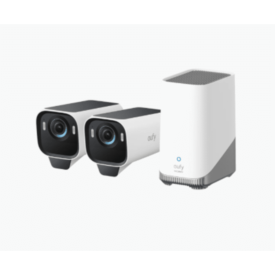 EufyCam S3 Pro 2-Cam Kit for $468 EufyCam S3 Pro 2-Cam Kit for $468