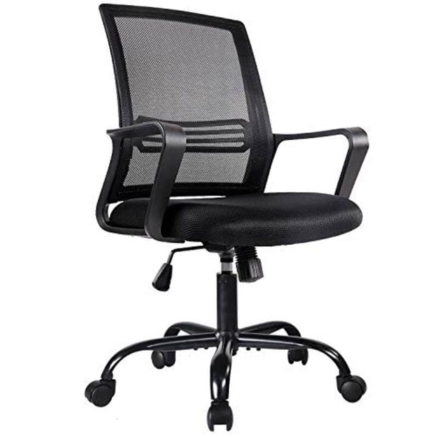 EDX Office Chair, Mid Back Desk Chair, Ergonomic Home Office Desk Chairs, Mesh Computer Chair, Cute for $76