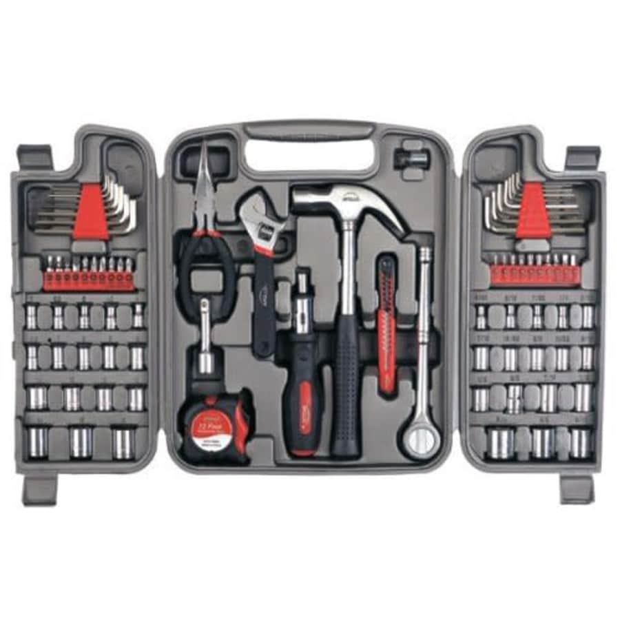 Apollo Tools DT9411 79 Piece Multi-Purpose Tool Set with Sockets and Most Reached for Hand Tools in for $30