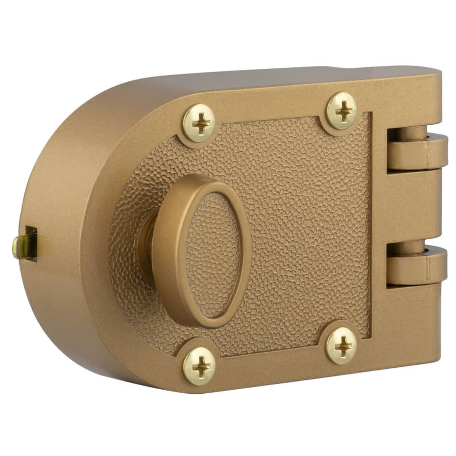 Miseno Single Cylinder Keyed Entry Jimmy Proof Deadbolt for $15