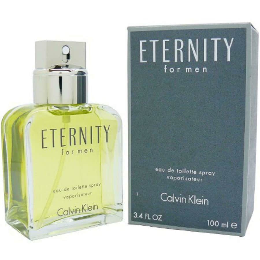 Calvin Klein Men's Eternity Eau de Toilette 3.4-oz. Spray Bottle for $20