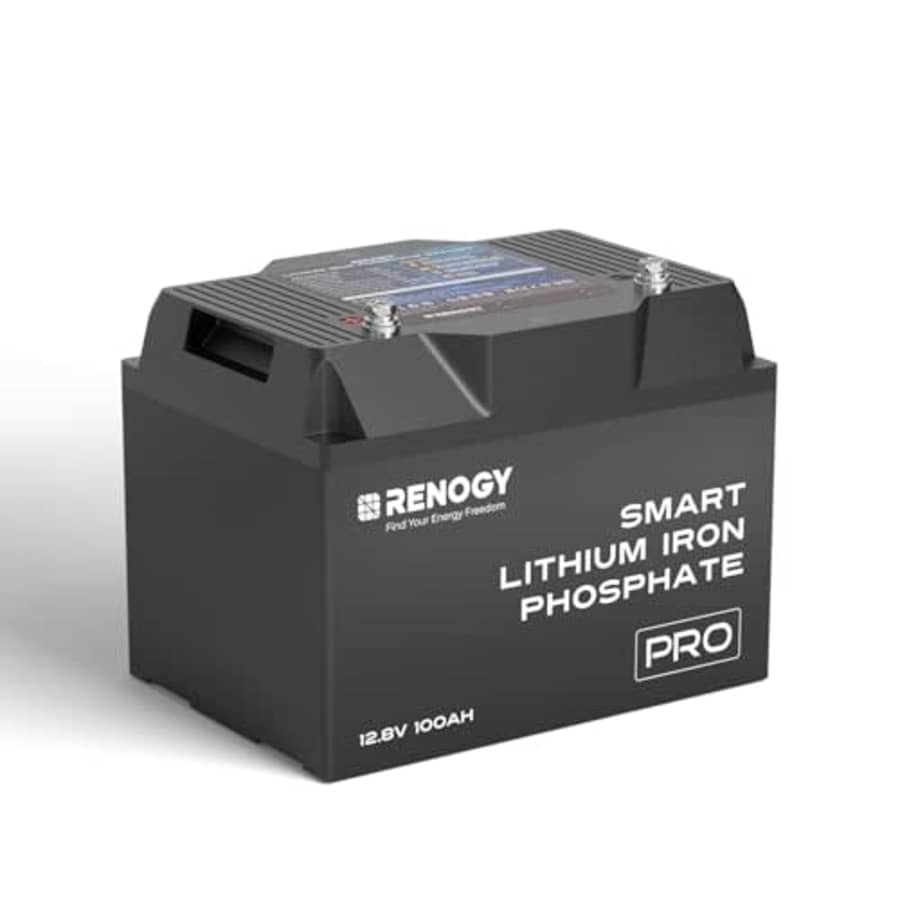 Renogy 12V 100Ah Lithium LiFePO4 Deep Cycle Battery for $589