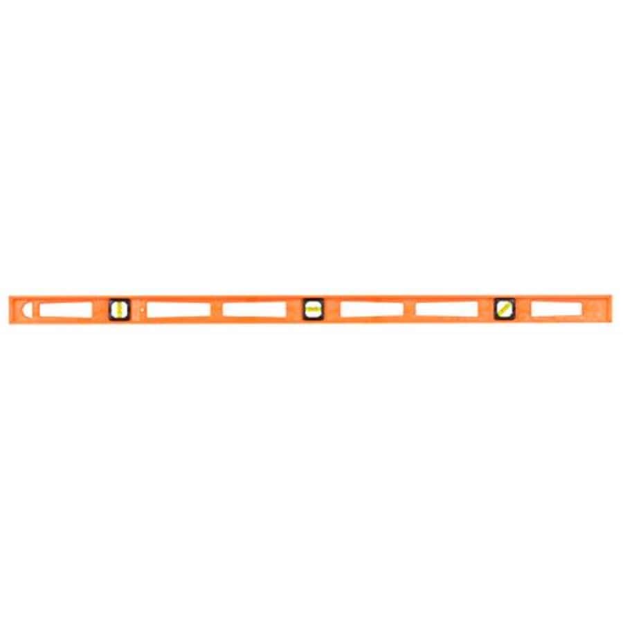 Johnson & Johnson Johnson Level & Tool 7748-O Structo-Cast Level - 3 Vial, 48", Orange, 1 Level for $24