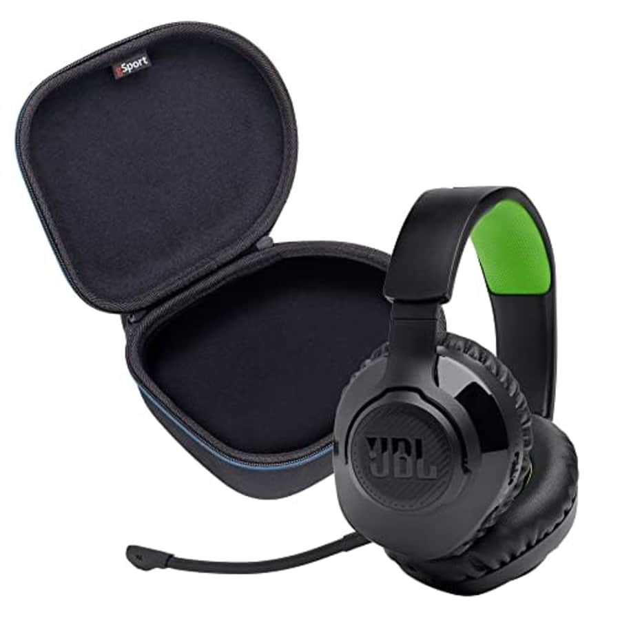 JBL Quantum 360X Wireless Over-Ear Performance Gaming Headphone Bundle with gSport Case (Black) for $109 JBL Quantum 360X Wireless Over-Ear Performance Gaming Headphone Bundle with gSport Case (Black) for $109