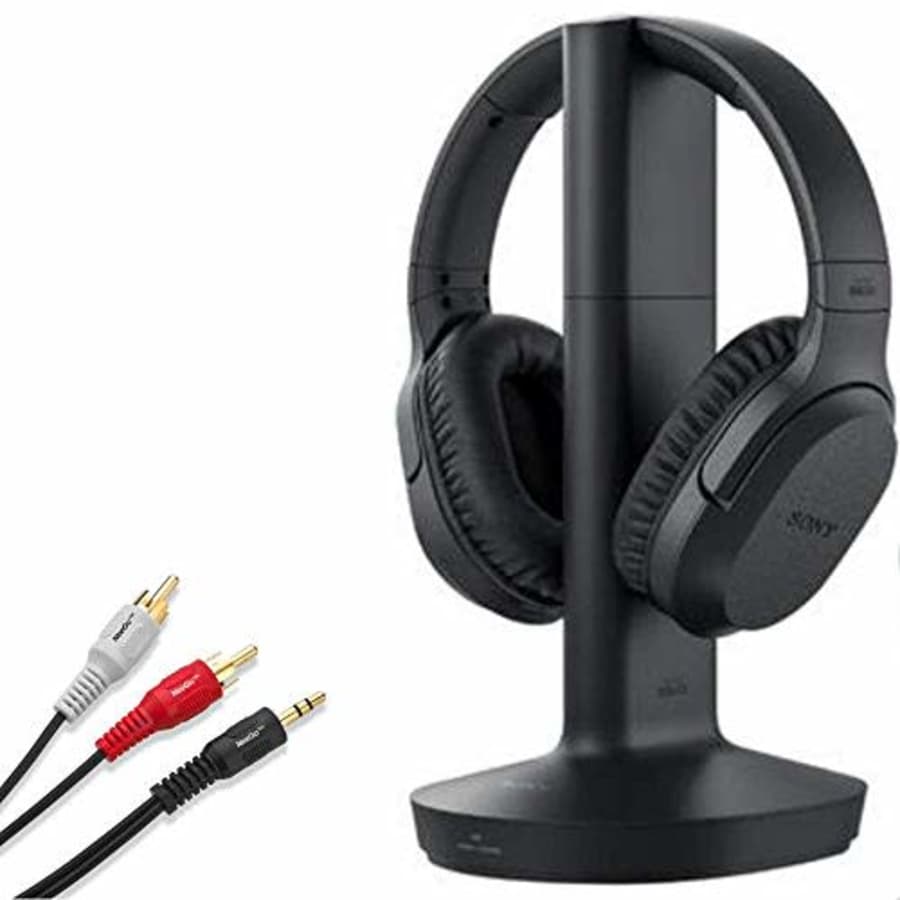 Sony Wireless RF Headphone 150-Foot Range, Noise Reduction, Volume Control, Voice Mode, 20-Hr for $130 Sony Wireless RF Headphone 150-Foot Range, Noise Reduction, Volume Control, Voice Mode, 20-Hr for $130