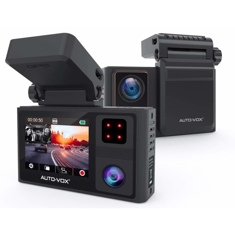 Auto-Vox 1080p Dual Dash Cam for $91