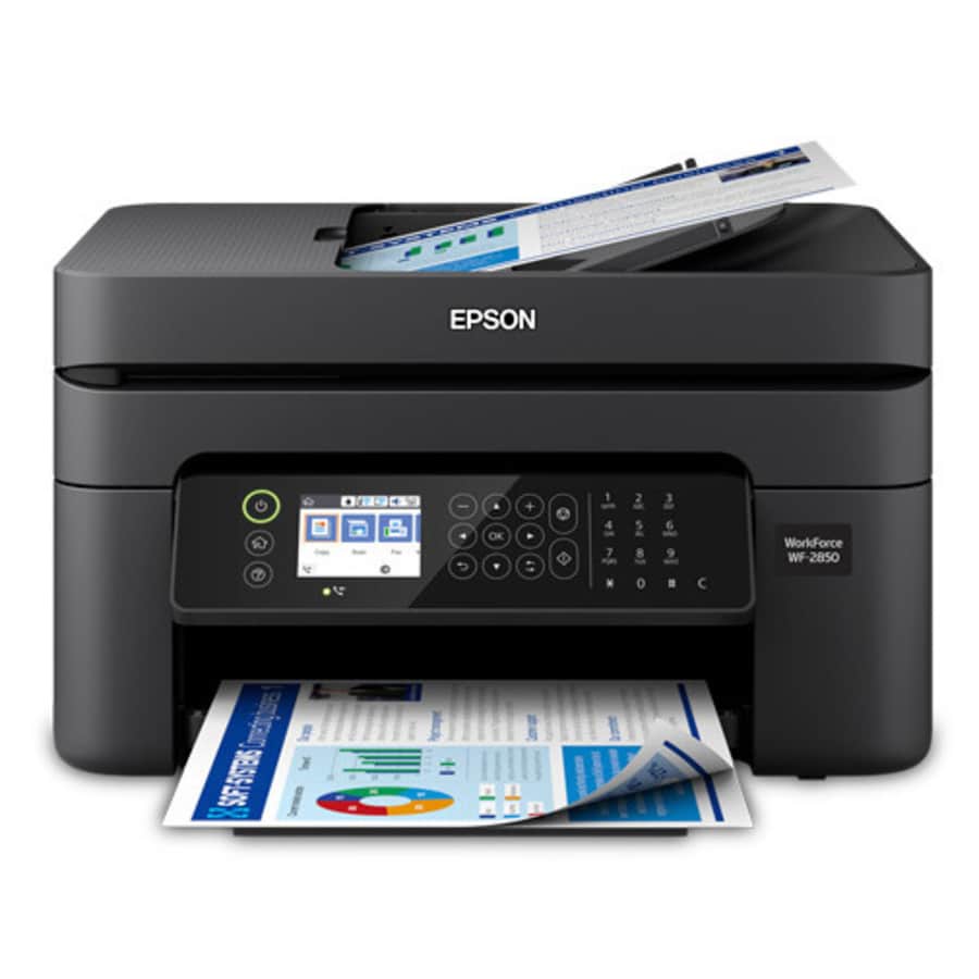 Epson WorkForce WF-2850 Wireless All-in-One Color Inkjet Printer for $50 Epson WorkForce WF-2850 Wireless All-in-One Color Inkjet Printer for $50