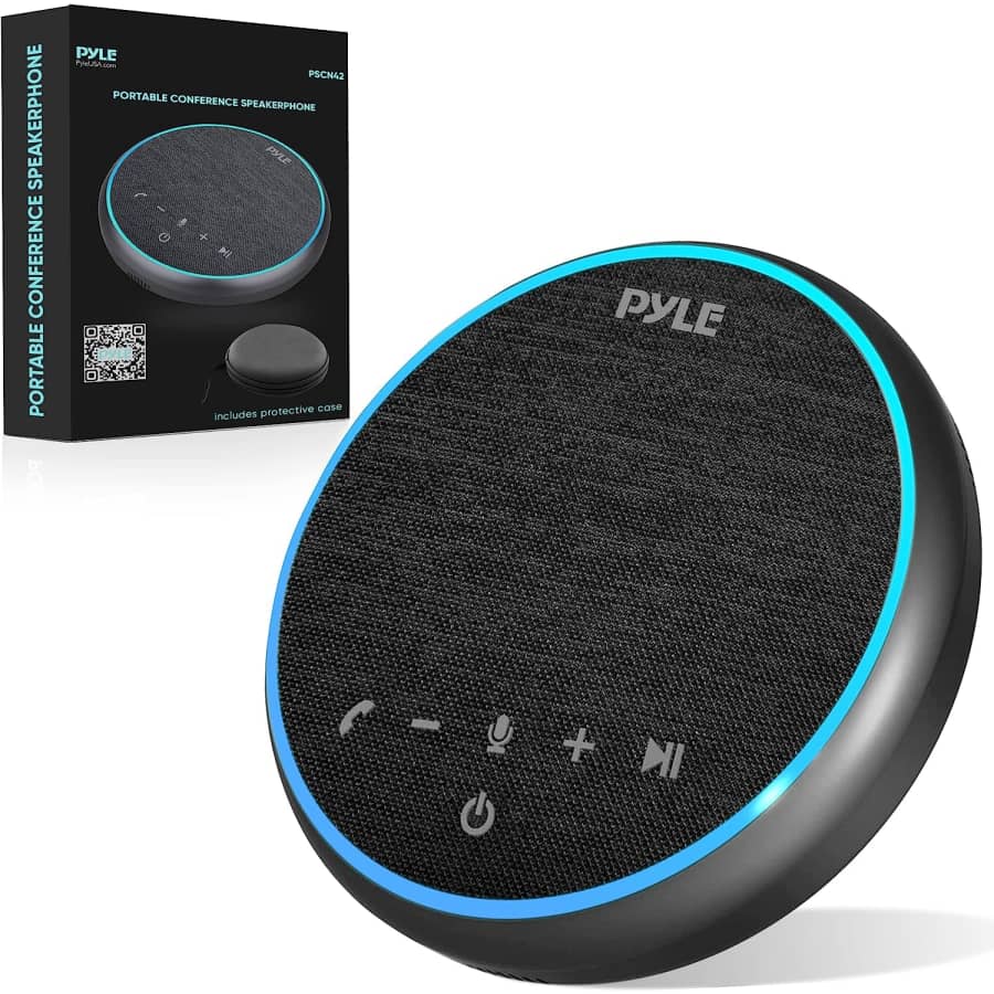 Pyle Portable Conference Speakerphone for $104
