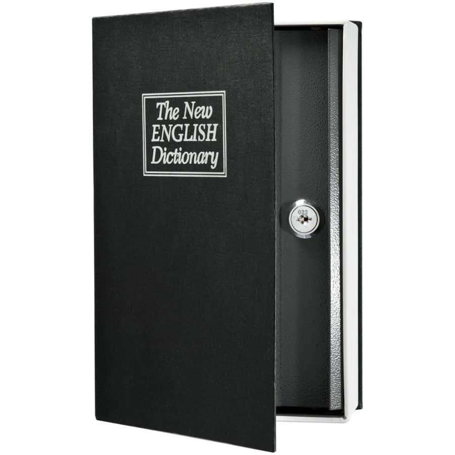 Barska Hidden Dictionary Book Safe for $16 Barska Hidden Dictionary Book Safe for $16
