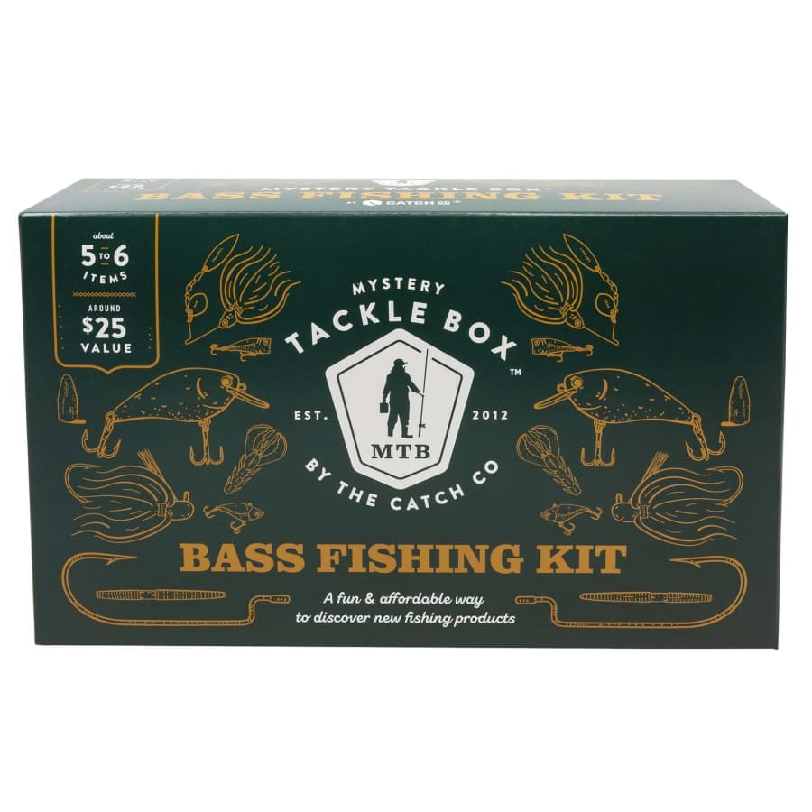 Mystery Tackle Box Bass Fishing Lure Kit for $18