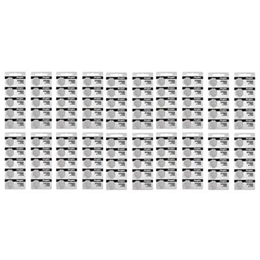 Energizer CR2032 Batteries, 3V Lithium Coin Cell 2032 Watch Battery - 100 Count for $75
