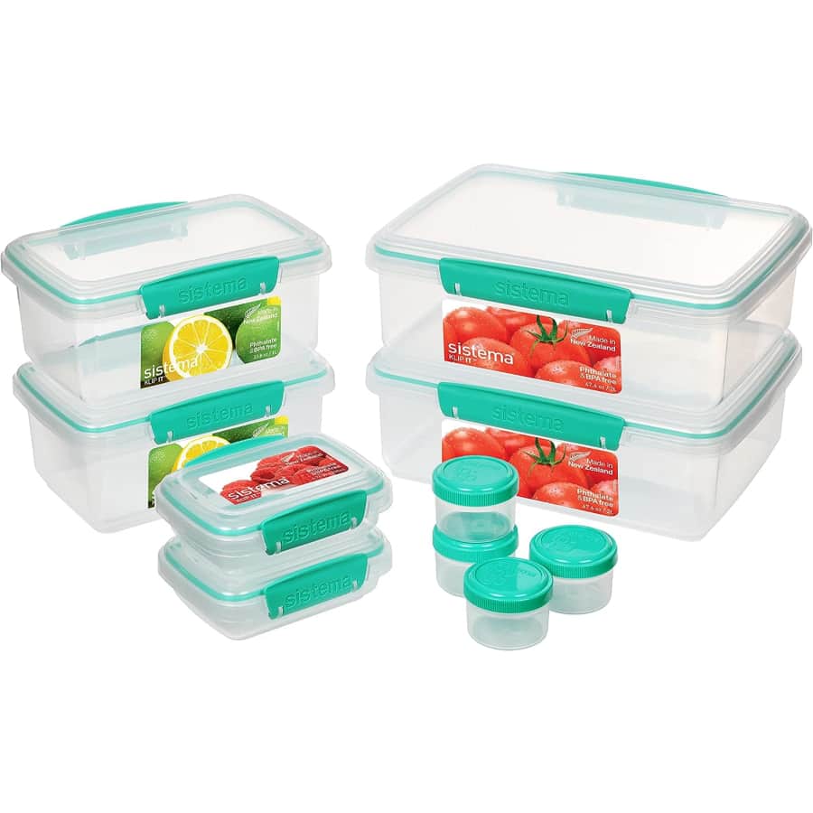 Sistema 10-Piece Food Storage Container Set for $16 Sistema 10-Piece Food Storage Container Set for $16