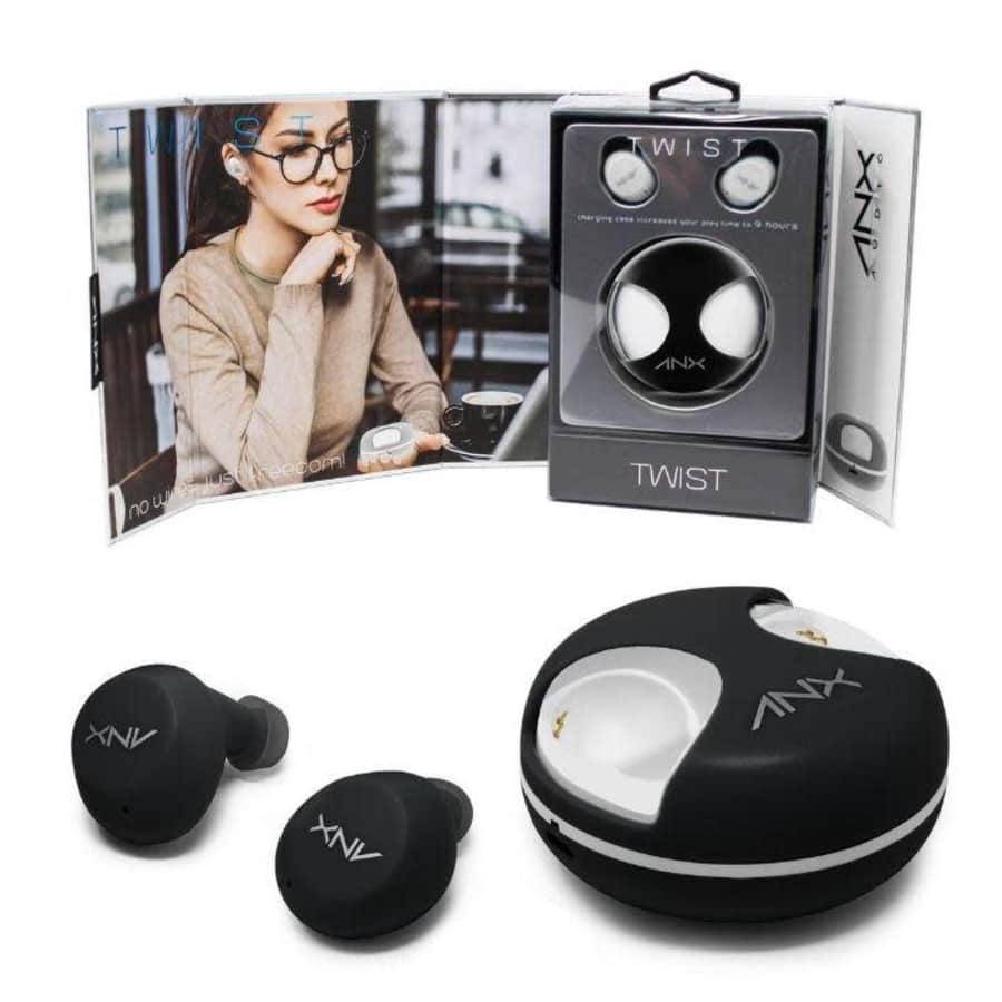Aduro Twist True Wireless Earbuds w/ Charging Case for $18 Aduro Twist True Wireless Earbuds w/ Charging Case for $18