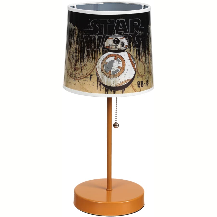 Disney Star Wars BB-8 Die Cut Canvas Table Lamp for $14 Disney Star Wars BB-8 Die Cut Canvas Table Lamp for $14
