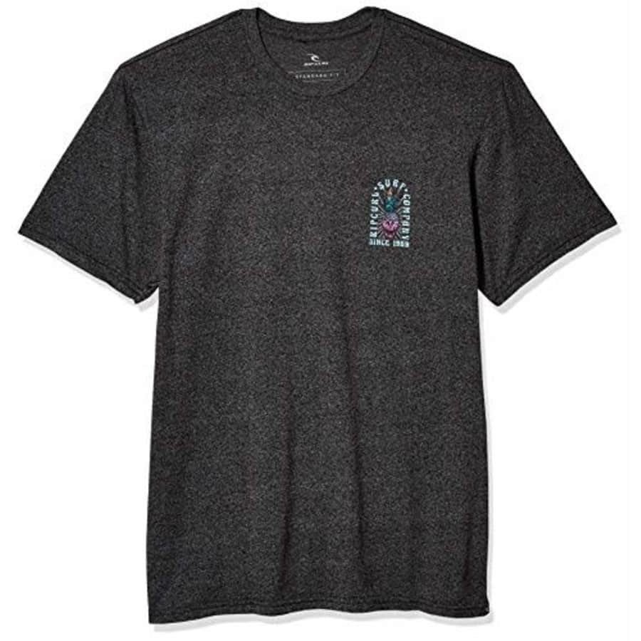 Rip Curl Men's T-Shirt, Black, S for $14