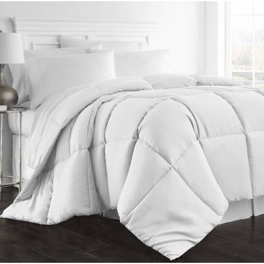 Beckham Hotel Collection 1300 Series All Season Luxury Goose Down Alternative Comforter for $17