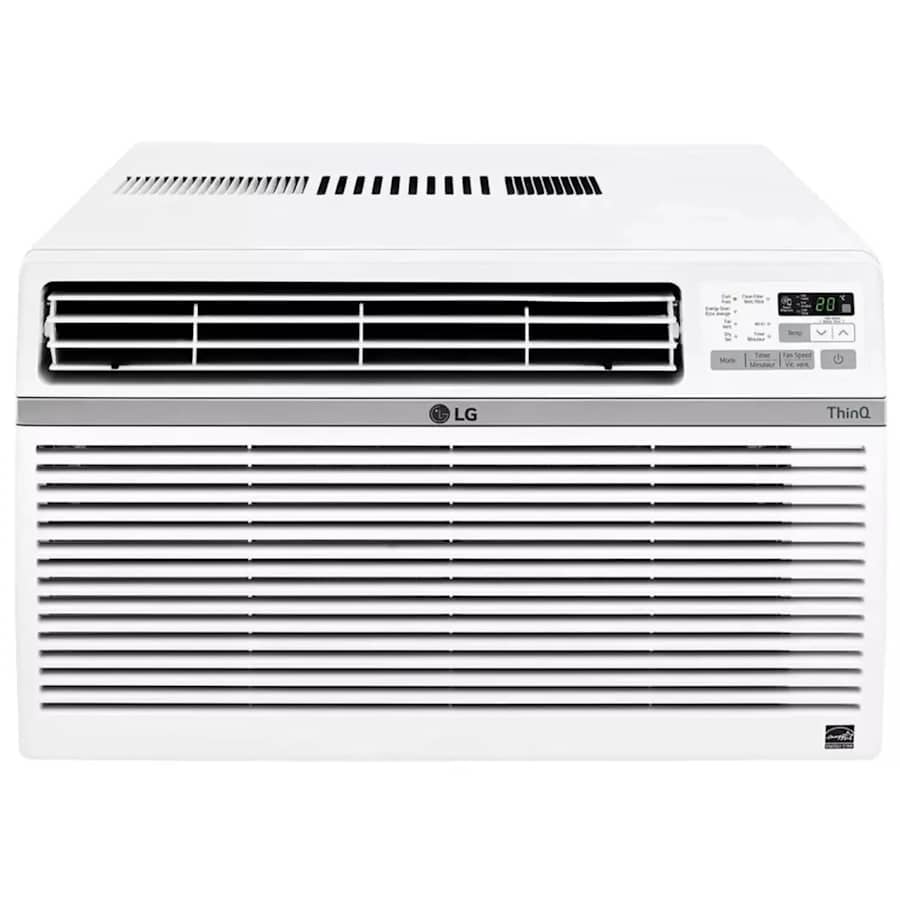 LG 12000-BTU 550 Sq. Ft. Smart WiFi Window Air Conditioner for $369