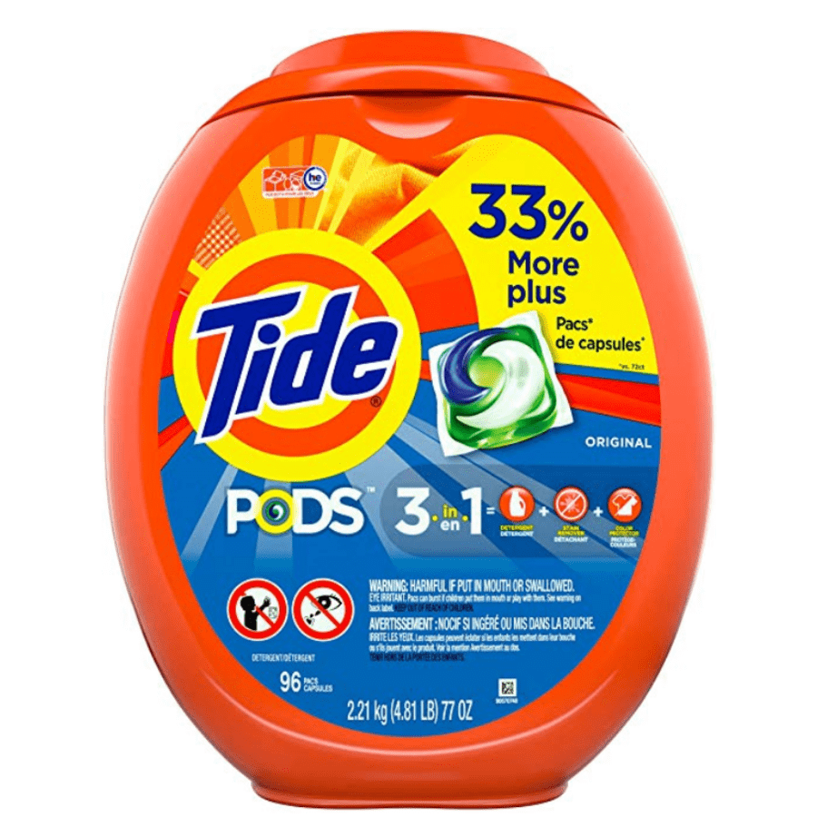 Tide Pods Laundry Detergent 96-Count Tub for $17 w/ Sub & Save Tide Pods Laundry Detergent 96-Count Tub for $17 w/ Sub & Save