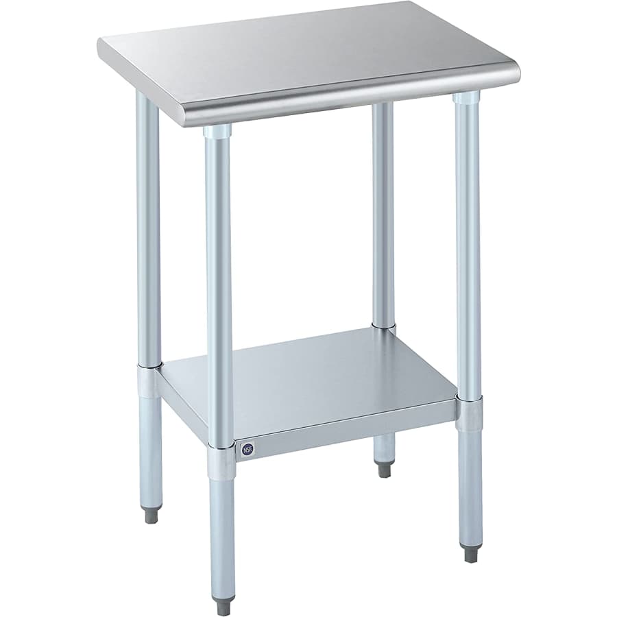 Rockpoint 18" x 24" Stainless Steel Prep Table for $99 Rockpoint 18" x 24" Stainless Steel Prep Table for $99