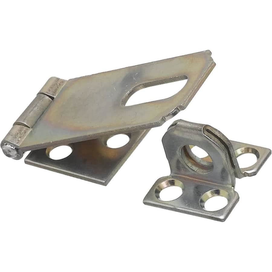 National Hardware Zinc Safety Hasp for $5