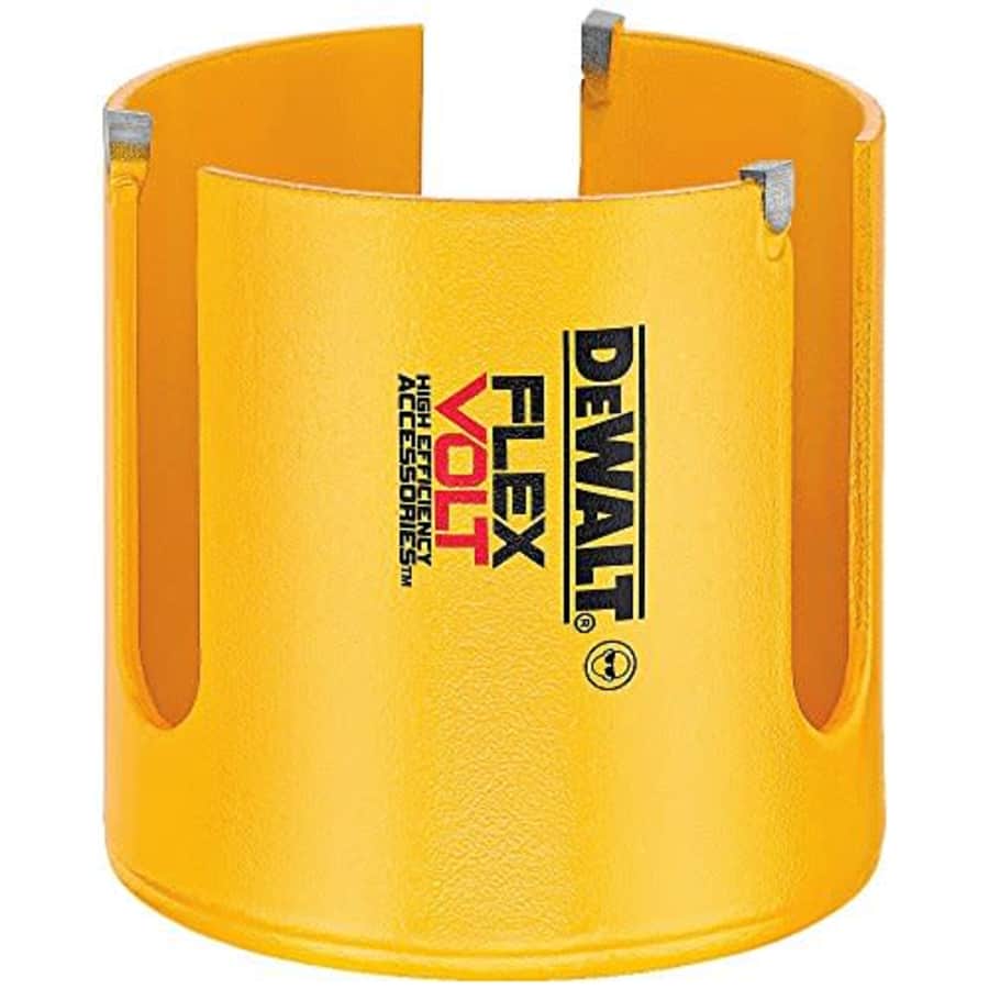 DEWALT DWAFV02916 FLEXVOLT Carbide Wood Hole Saw Blade, 2-9/16" for $32