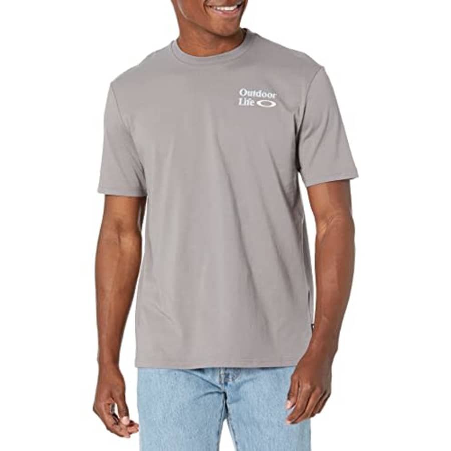 Oakley Men's La Landscape Tee Shirt, Gray, XS for $21 Oakley Men's La Landscape Tee Shirt, Gray, XS for $21