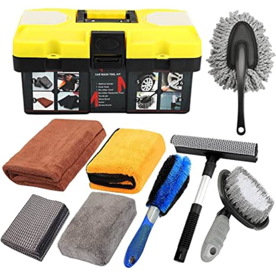 Mofeez 9-Piece Car Cleaning Kit for $18 Mofeez 9-Piece Car Cleaning Kit for $18